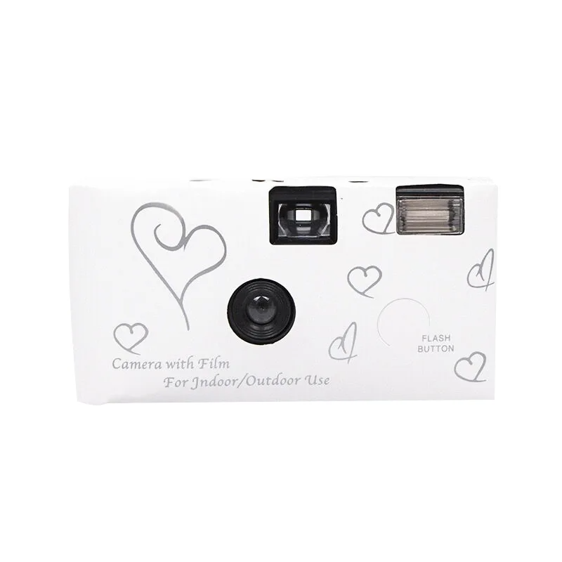 X604 Wholesale Disposable Single Use Film Camera 35mm Custom Cheap Wedding Disposable Cameras