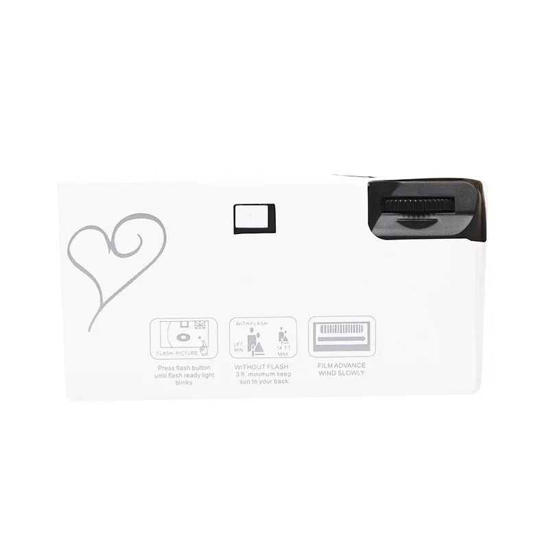 X604 Wholesale Disposable Single Use Film Camera 35mm Custom Cheap Wedding Disposable Cameras