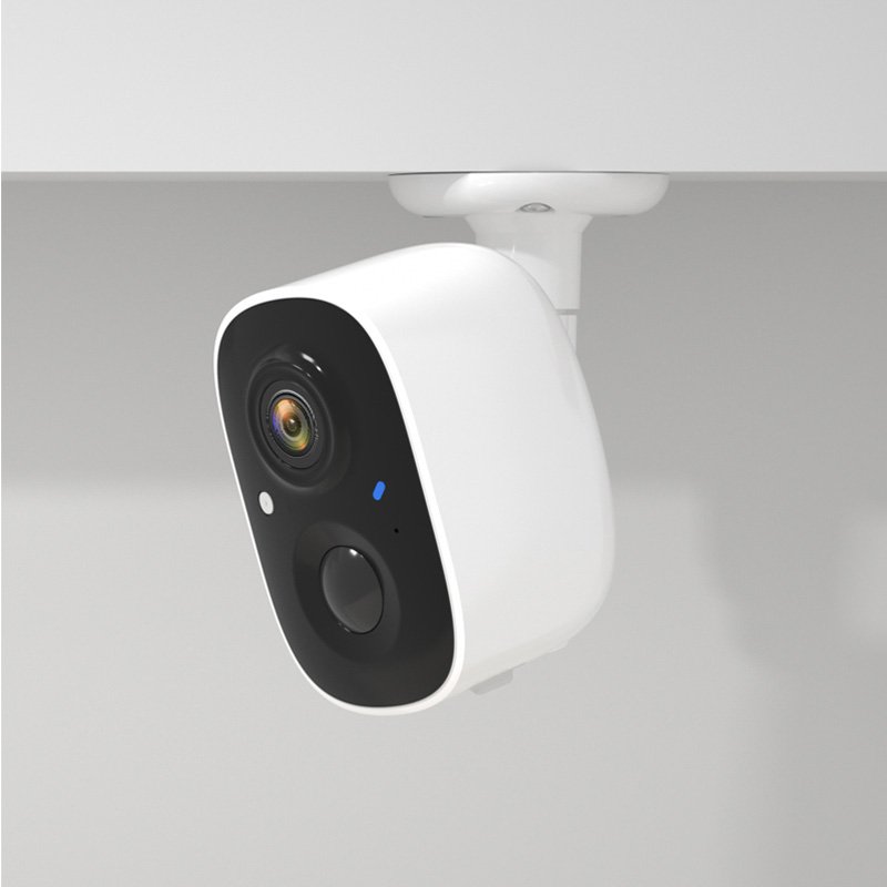 2024 PIR Detection LED Indication Wifi Smart Detection Wireless Security Camera Battery Powered Cctv Camera For Home