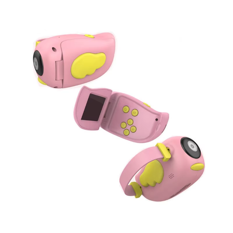 Mini photo camera New portable Children Toys Cute 2 Inch Touch Screen 2024 Selfie wing handheld Video Camera For Kids