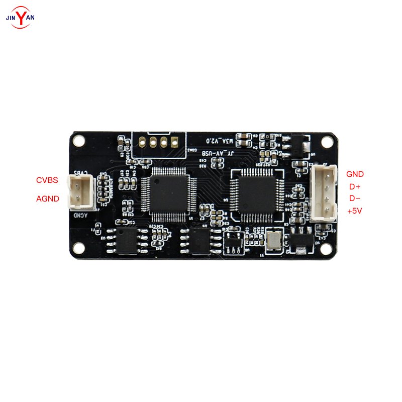 Analog to USB Digital Signal CVBS to USB Camera Snowflake AV to USB Video Conversion Module Board