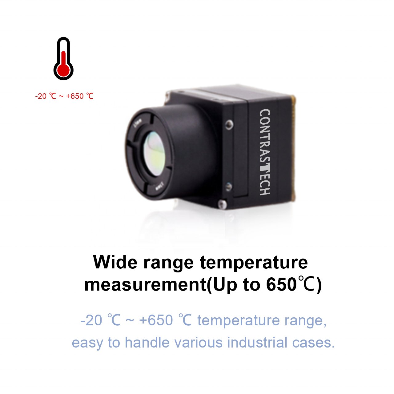 High Resolution 1280x1024 Temp.Measurement 12um 50fps 25fps Uncooled VOx Flir Thermal Imaging Night Vision LWIR Camera for Drone