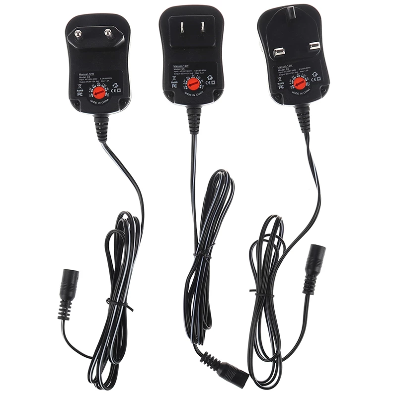 Led Driver Power Supply 12v 2a 24w Transformer Wall Mount Ac Dc Power Adapter With Wall Plug Dc 5.5*2.5mm