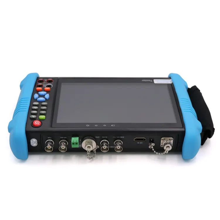 Factory IPC 9800 Plus 7 Inch H.265 4K CCTV Tester Monitor IP Analog Camera Tester POE 12V Output Cctv Ip Camera Tester