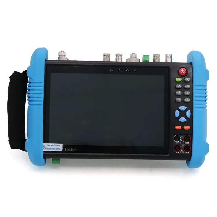 Factory IPC 9800 Plus 7 Inch H.265 4K CCTV Tester Monitor IP Analog Camera Tester POE 12V Output Cctv Ip Camera Tester