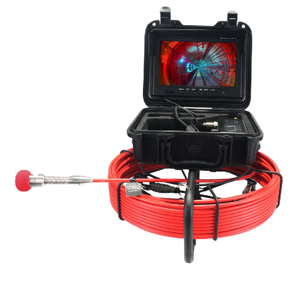 Factory price rotating endoscope drain camera 50ft construction camera with Self leveling