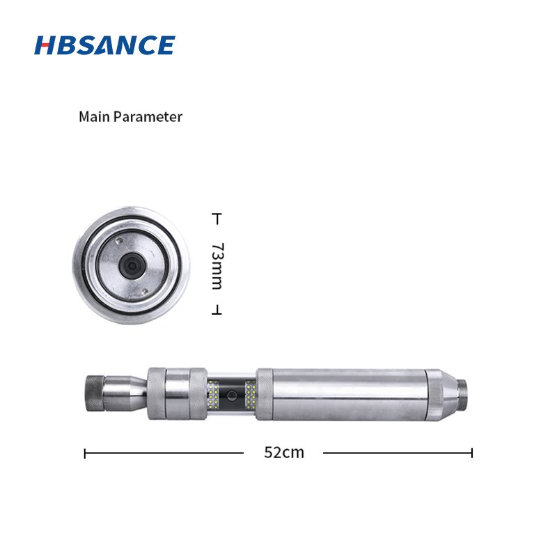 Portable Industrial Hd Borewell Underwater Hole 150m Video Deep Drilling Cameras