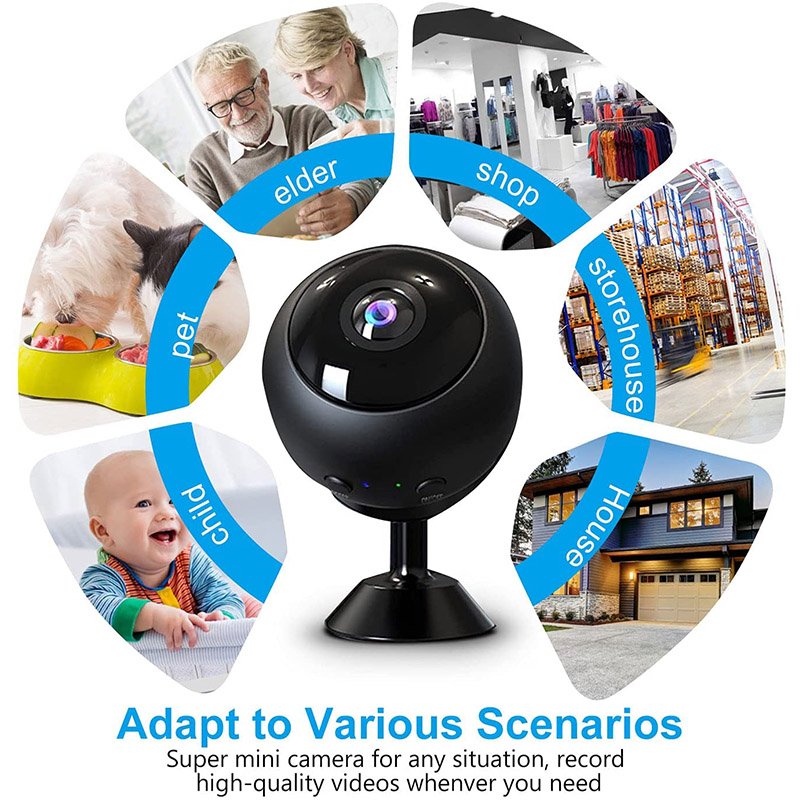 A3 Mini Camera Monitoring Security Protection Remote Monitor Camcorders Video Surveillance Smart Home Mini Monitor Camera