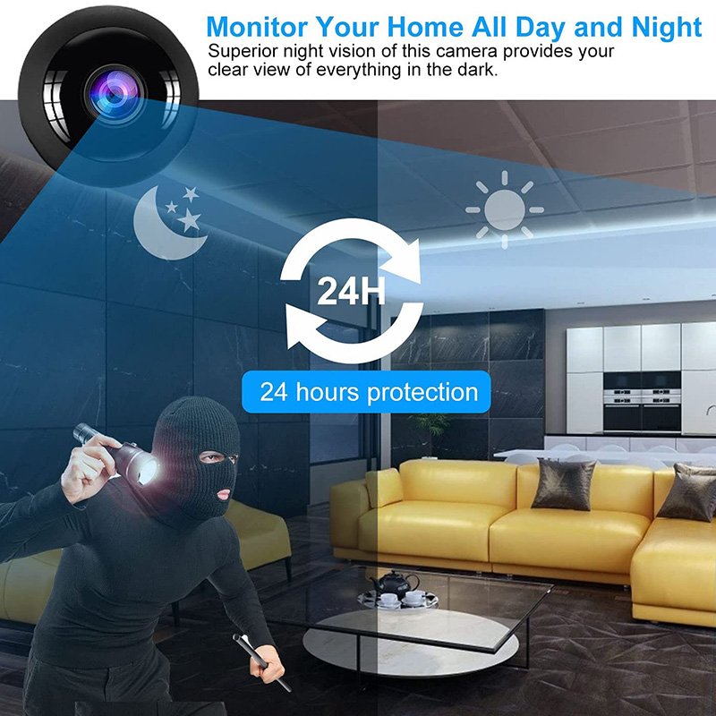 A3 Mini Camera Monitoring Security Protection Remote Monitor Camcorders Video Surveillance Smart Home Mini Monitor Camera