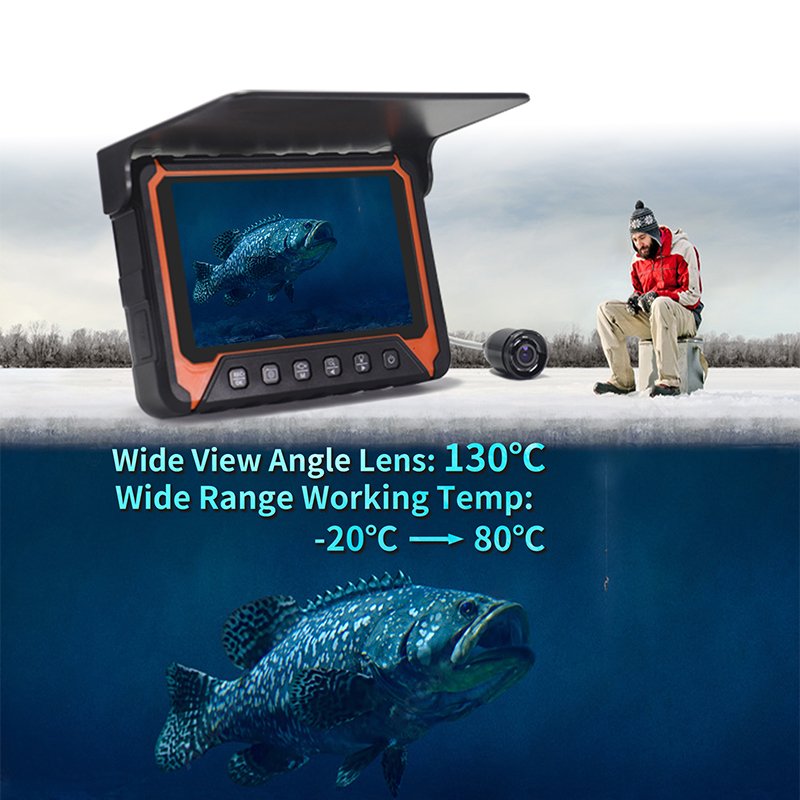 IP68 waterproof fishing camera ice visual fish finder CE Rohs approved