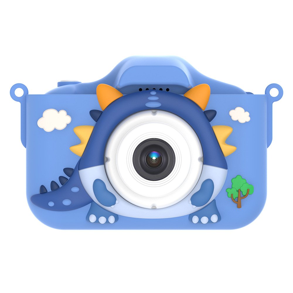 X12S Mini dual lens Kids camera 1080P dinosaur cartoon children camera adorable toy kids selfie digital camera as gift prize