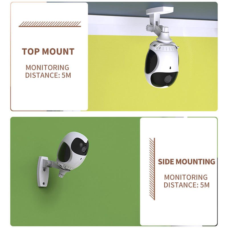 V380 1080P PTZ home security ip camera wifi wireless network camera works with alexa