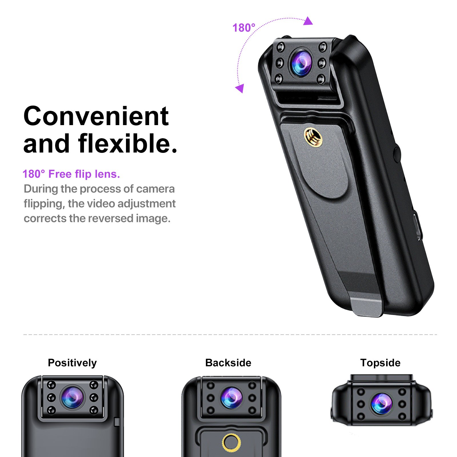 Hot Selling video portable Nanny mini camera battery security camera network small mini camera
