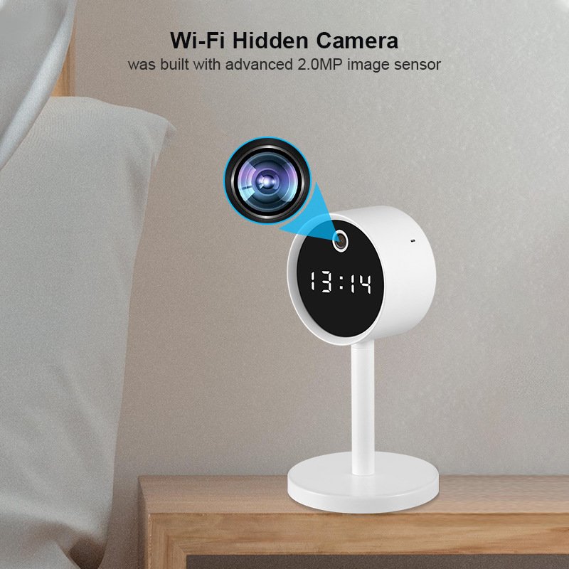Smart hidden wireless camera plug-free home indoor HD wifi monitor intercom remote camera