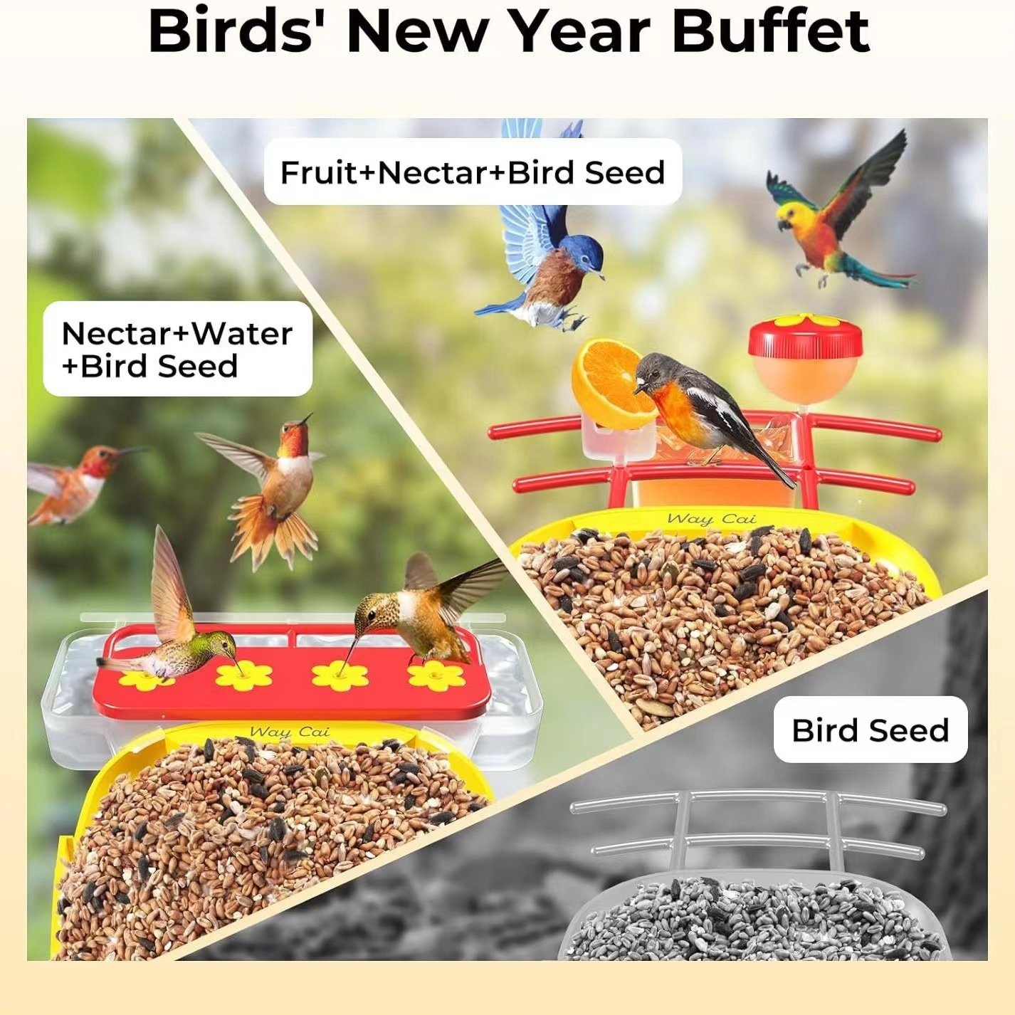 New 2MP Smart Hummingbird Feeder with Camera Auto Capture Bird Videos Bird watching More Hummingbirds Ideal Gift for Bird Lover