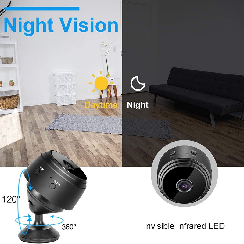 A9 Mini Camera Wifi 1080P HD IP Camera Home IR Night Magnetic Wireless Mini Camcorder Micro Video Surveillance Camera