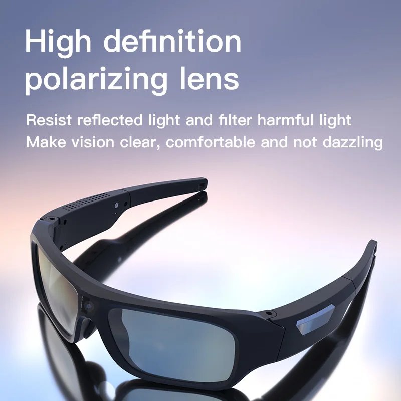 4K HD Glasses Camera Video Driving Record Cycling Video Smart Glasses Camcorder Outdoor Mini Camera
