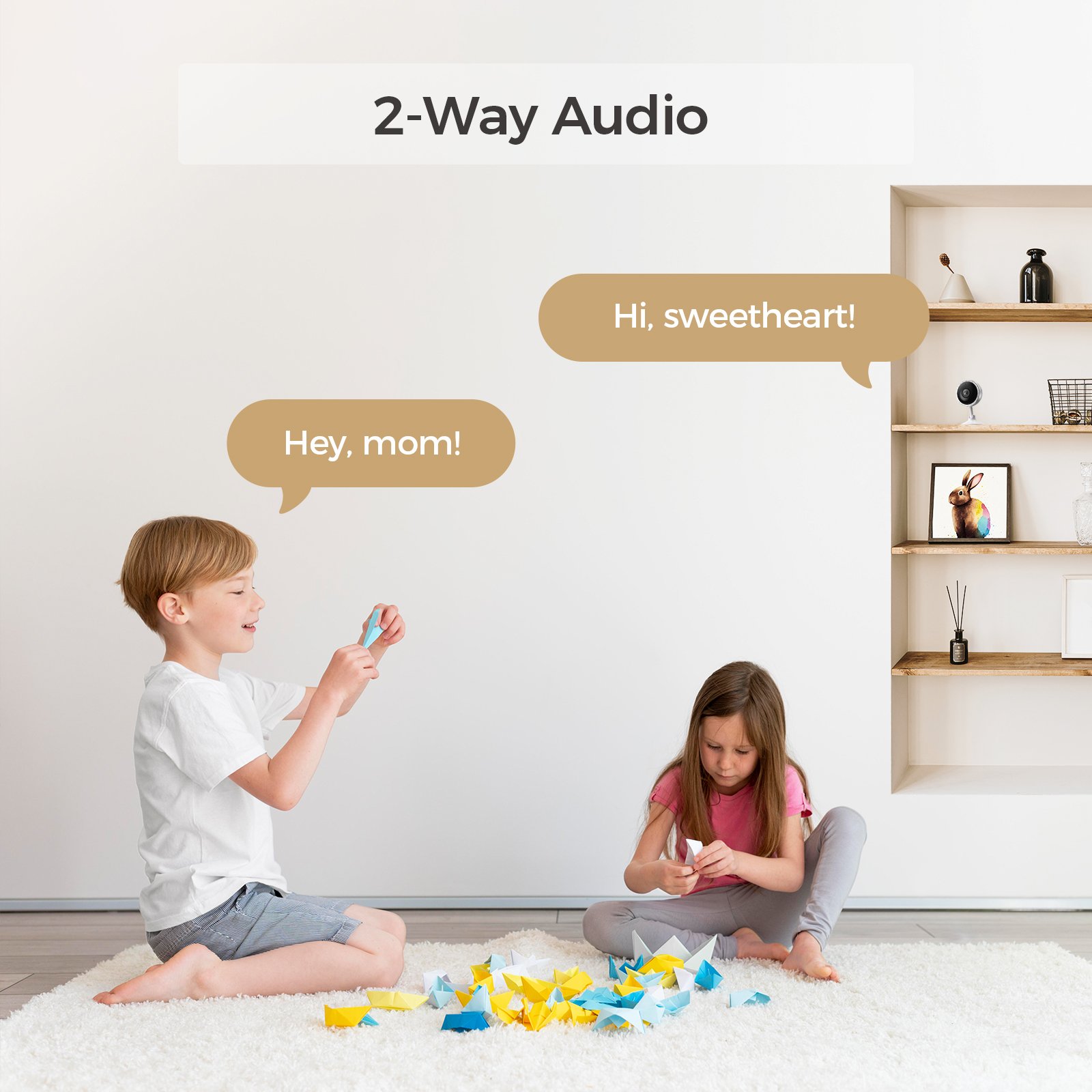 Arpha P160 Ip Wifi Camera Security Magnetic Two-Way Audio Ip Cctv Camera System