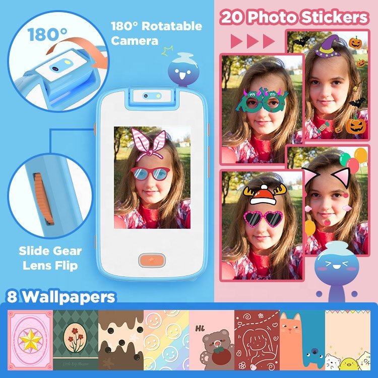 Mini Learning Cell Phone Elektronische Kids Toy Cell Phone Kinder Spielzeug Mobile With Stories Music Smartphone Telefon