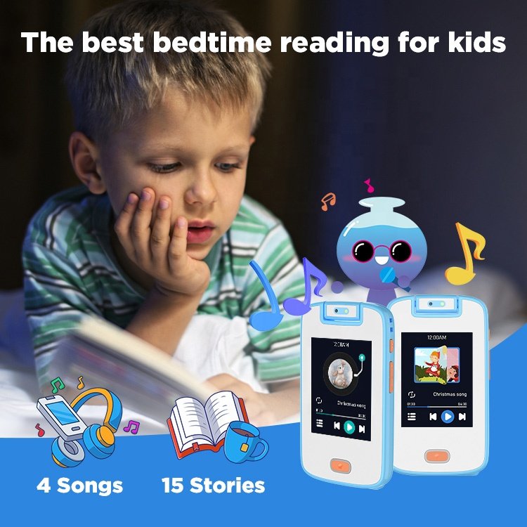 Mini Learning Cell Phone Elektronische Kids Toy Cell Phone Kinder Spielzeug Mobile With Stories Music Smartphone Telefon