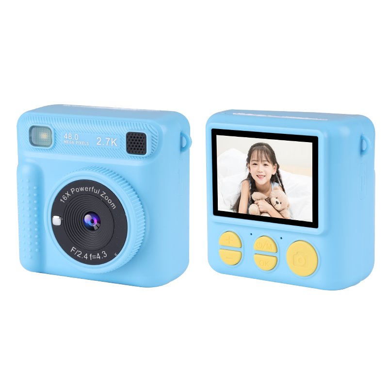 Fashion Instant Print Kids Toddler Digital photography Video Cameras for Kids Mini Instant camera Toys Birthday Gifts