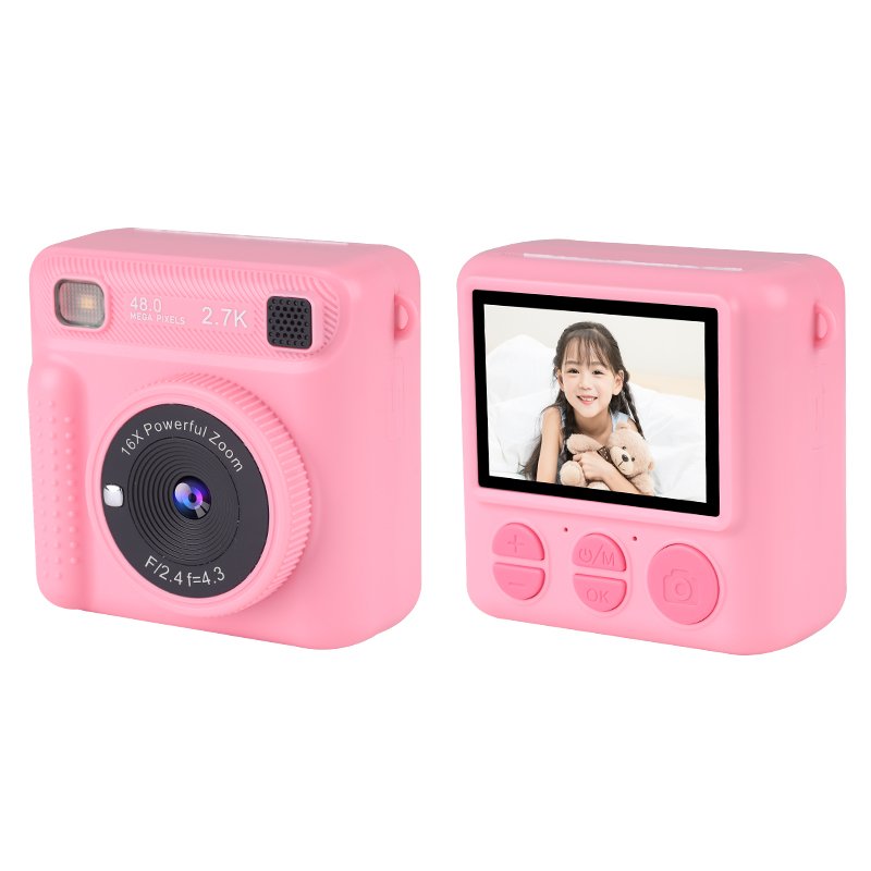 Fashion Instant Print Kids Toddler Digital photography Video Cameras for Kids Mini Instant camera Toys Birthday Gifts