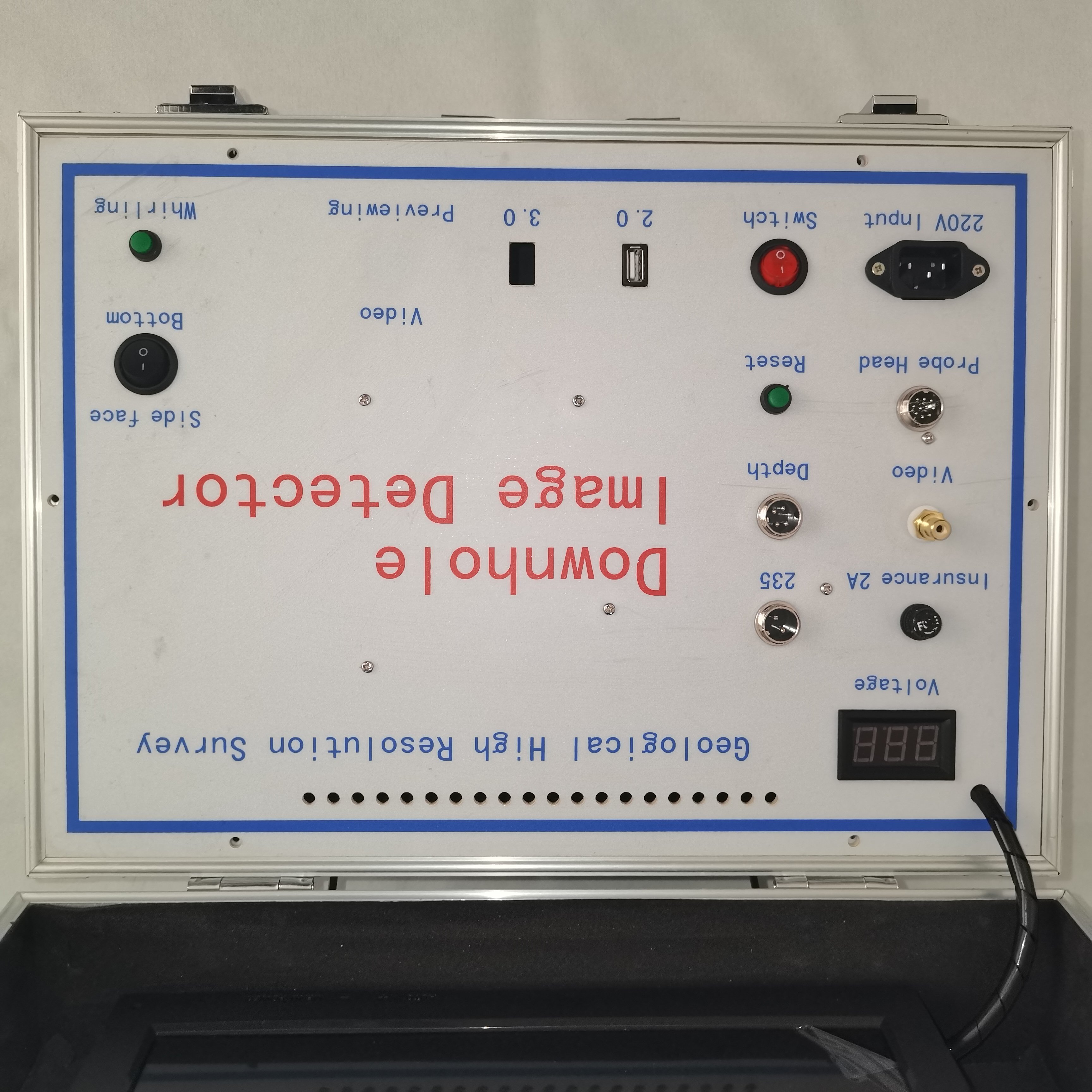 Factory-Made 400m Borehole Water Well Inspection Camera TV HD Analog Waterproof Underground Camera
