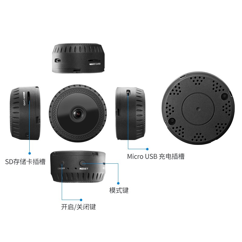 Shenzhen Wireless Wifi P2p Ip Small Surveillance Security Night Vision Mini Camera with Motion and Night Vision