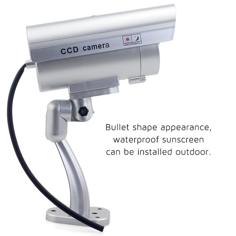 LUCKARM 2-Year Indoor/Outdoor Waterproof Dummy Security Bullet Analog Analog Camera Simulated Plastic OEM/ODM Friendly