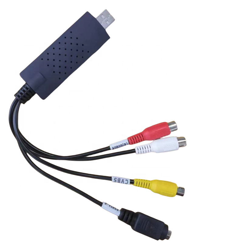 USB2.0 video capture card AV analog VHS old video set-top box DVD one-way computer HD video capture