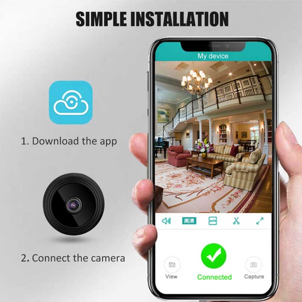 Amazon Hot sale Camera HD Mini A9 Wifi IP 1080p Voice Video Recorder Night vision Wireless indoor Camera