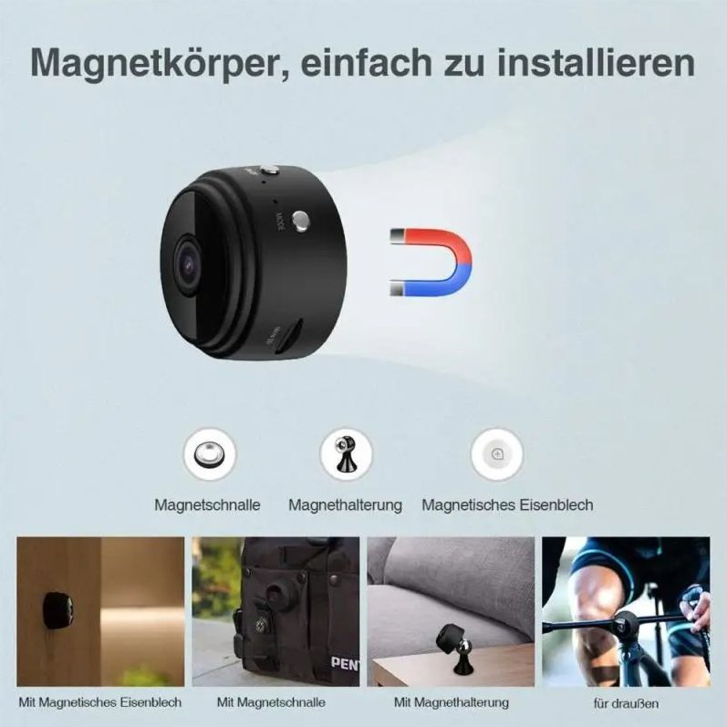 A9 2MP Mini Camera WiFi Wireless Monitoring Security Protection Remote Monitor Camcorders Video Surveillance Smart Home