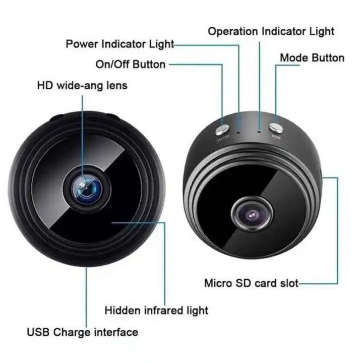 A9 2MP Mini Camera WiFi Wireless Monitoring Security Protection Remote Monitor Camcorders Video Surveillance Smart Home