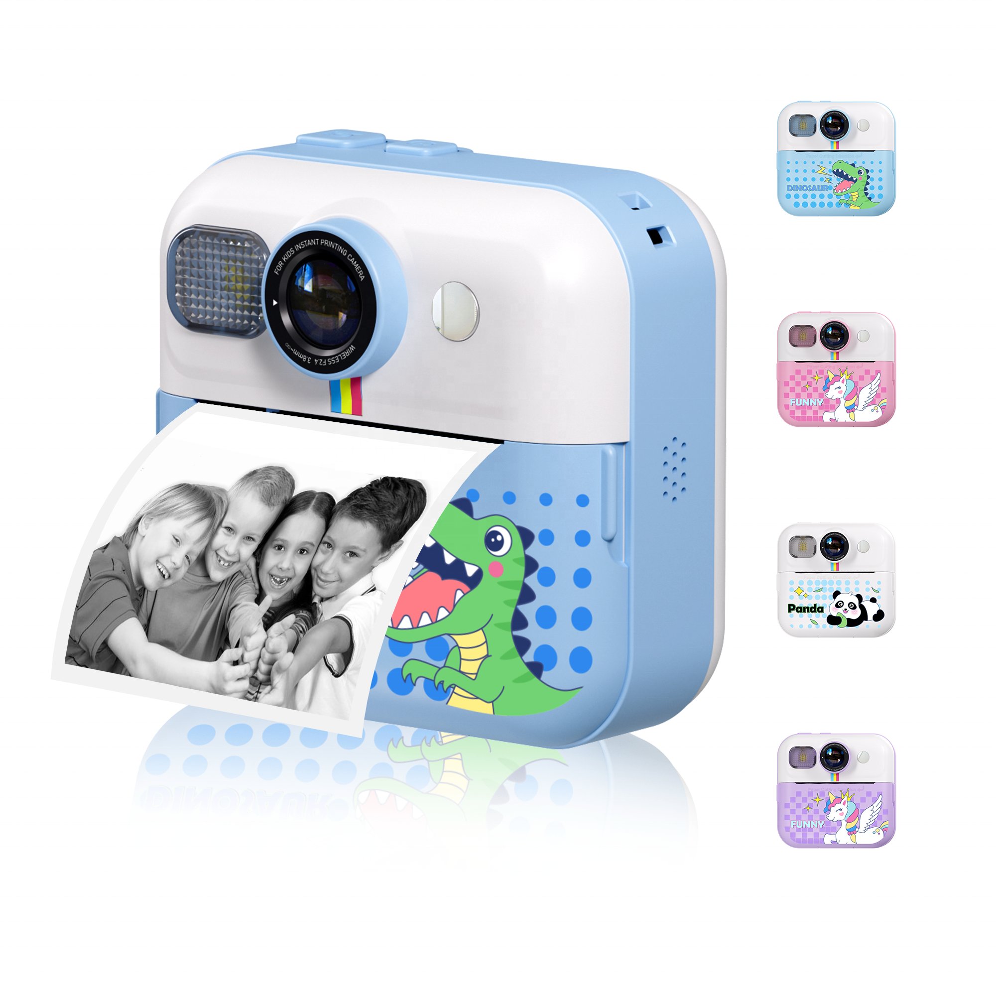 YMX CP02 Toycameras Supplier Factory Present Essential Camera Toys Kids Mini Camera Instant Print for Boys Girls Sons Daughters