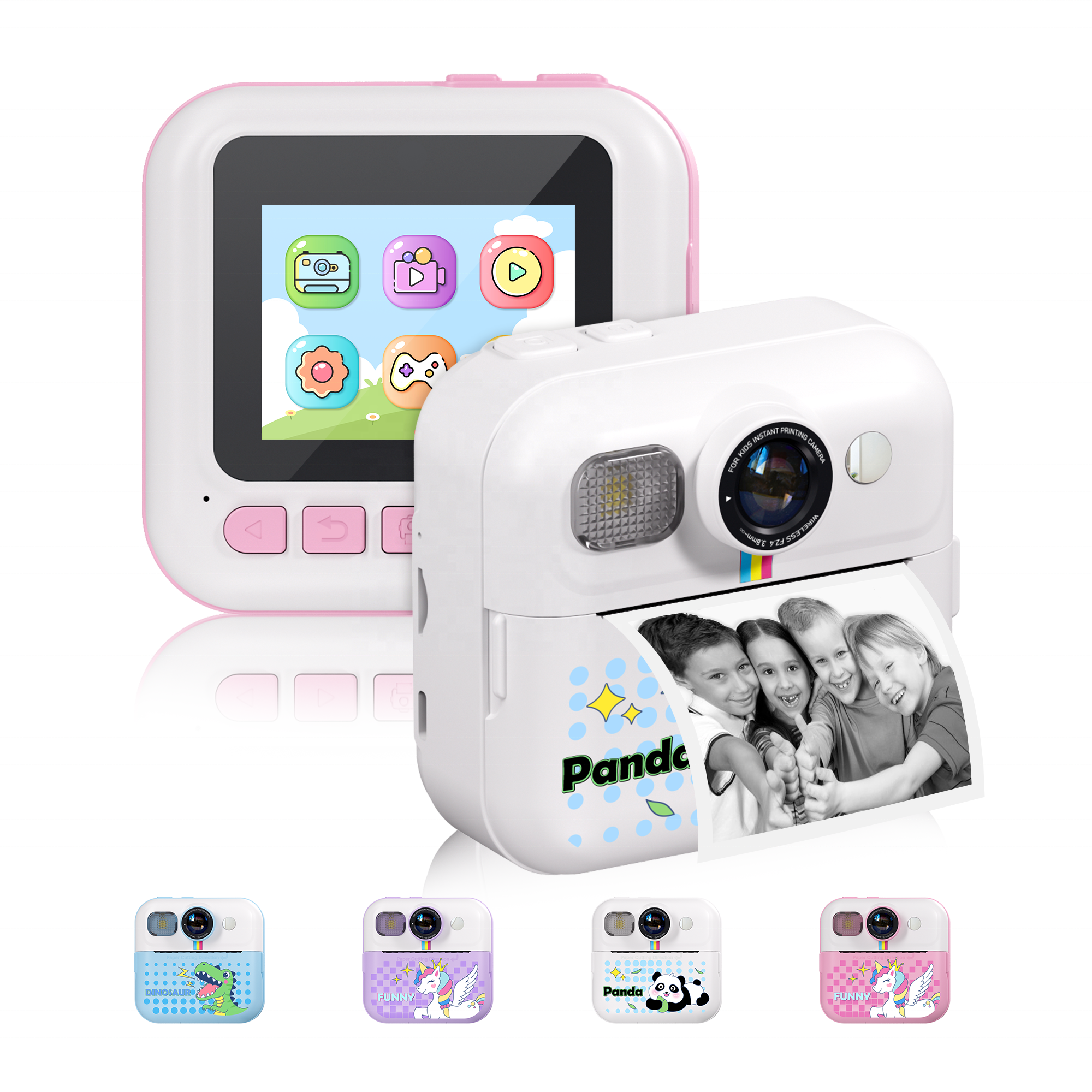 YMX CP02 Toycameras Supplier Factory Present Essential Camera Toys Kids Mini Camera Instant Print for Boys Girls Sons Daughters