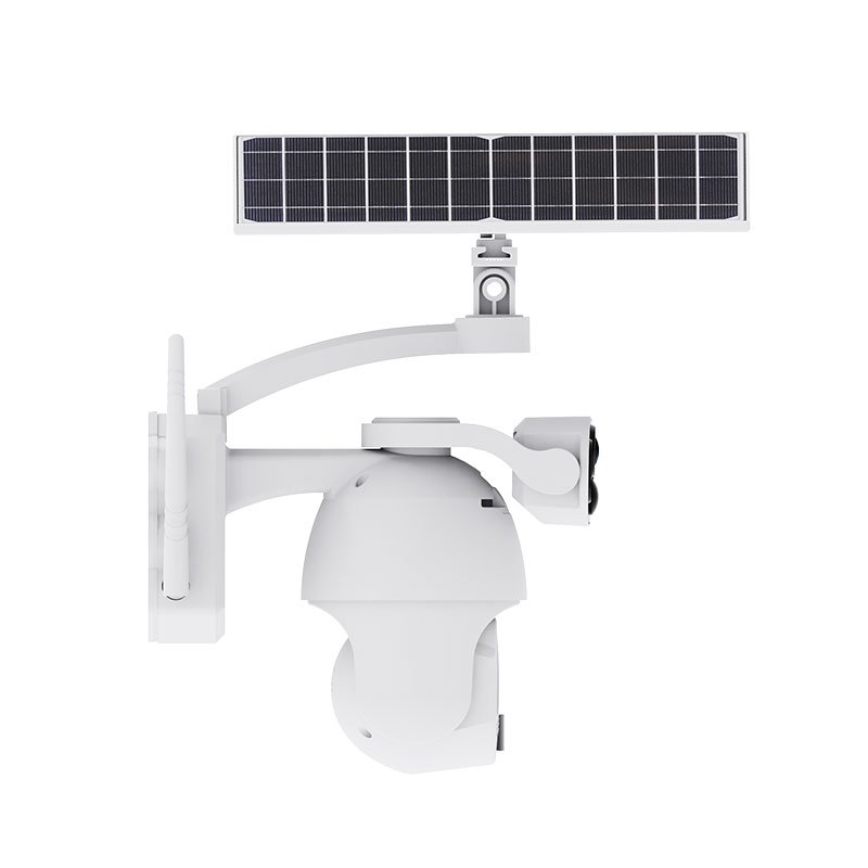 6MP UBOX/i-Cam+ Q6Max Black White Gray HD 2 Lens CCTV Home Security Solar Camera WiFi 4g Auto Tracking PTZ Network Camera