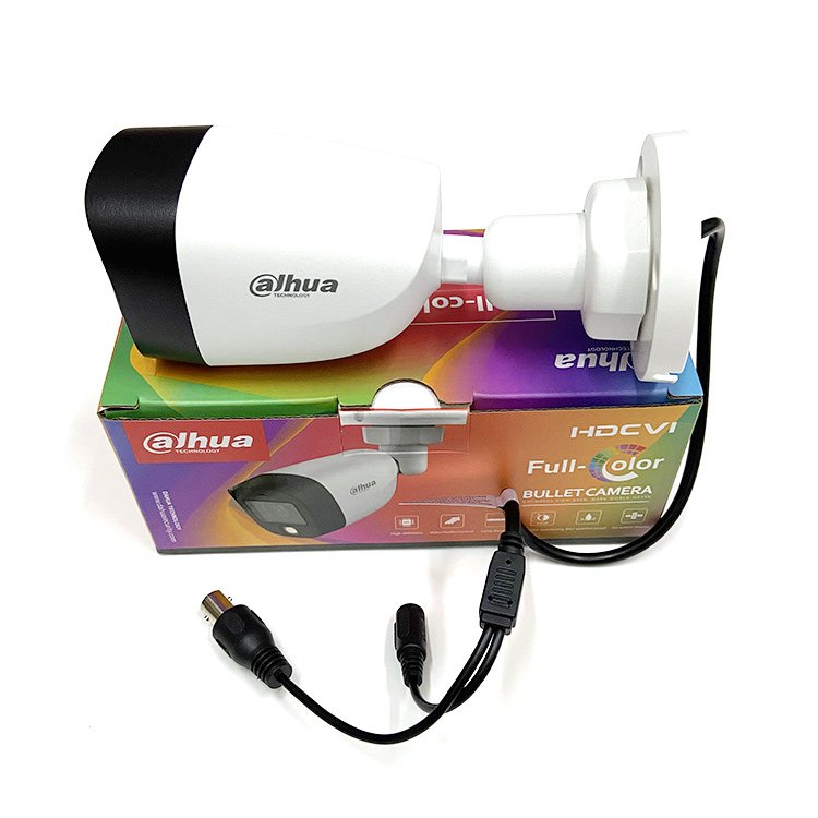 2MP Full-color Starlight HDCVI Bullet Camera HAC-HFW1209CP-A-LED 4 in 1 Analog CCTV Camera