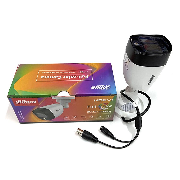 2MP Full-color Starlight HDCVI Bullet Camera HAC-HFW1209CP-A-LED 4 in 1 Analog CCTV Camera