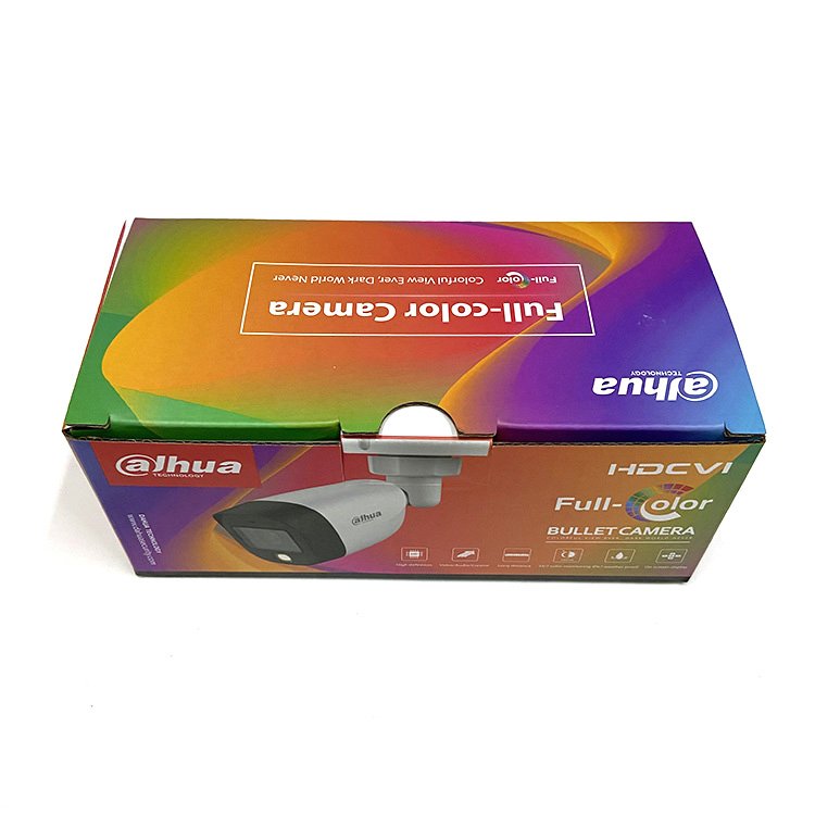 2MP Full-color Starlight HDCVI Bullet Camera HAC-HFW1209CP-A-LED 4 in 1 Analog CCTV Camera