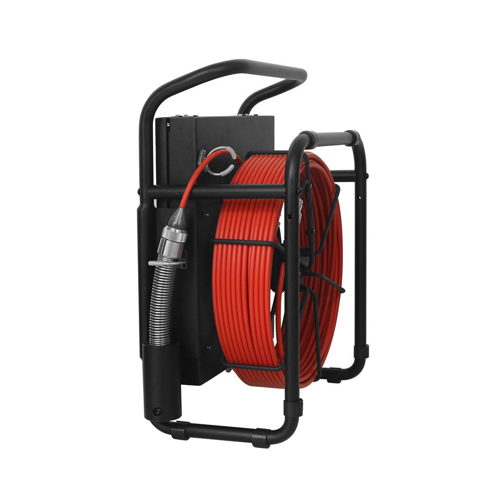 VICAM 33mm mini 360 degree rotation pipe inspection camera for sewer drain with 512 transmitter function