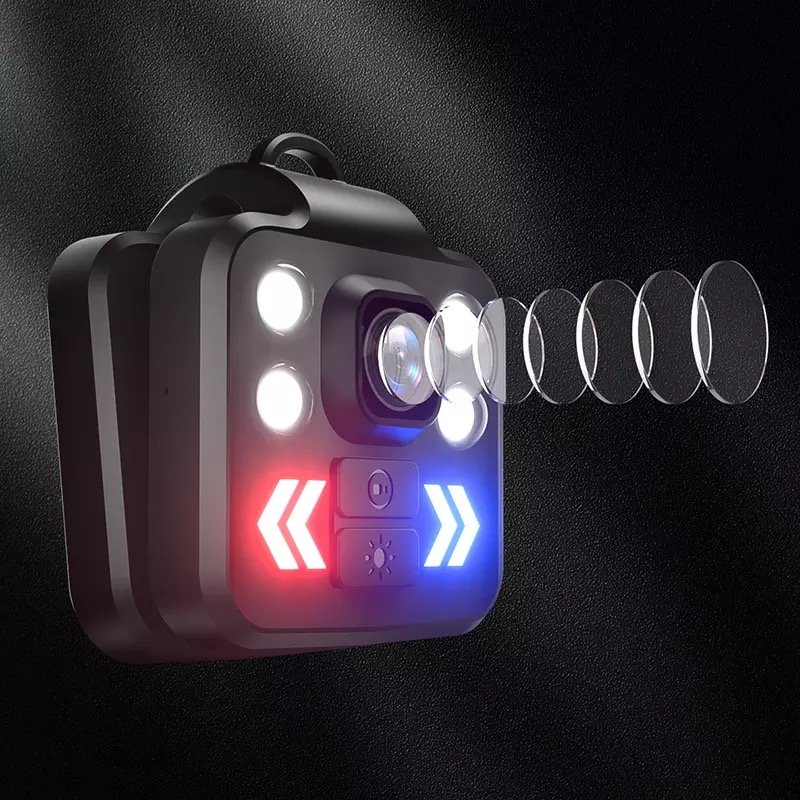 W8 IP65 Waterproof Mini Camera 1080P HD Camcorder Auxiliary Flashlight Micro Cam DV DVR Security Cam