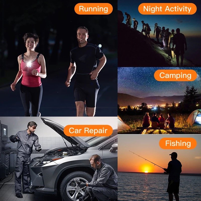 W8 IP65 Waterproof Mini Camera 1080P HD Camcorder Auxiliary Flashlight Micro Cam DV DVR Security Cam
