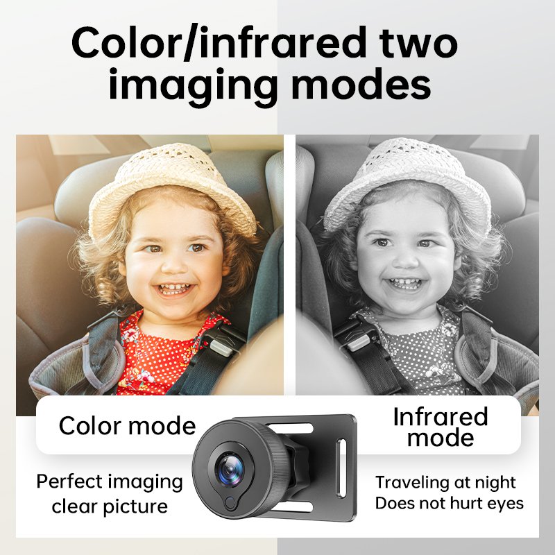 YE01 Baby Inside Car Baby Monitor Camera App Use Phone For Viewing Infant in Rear Facing Seat