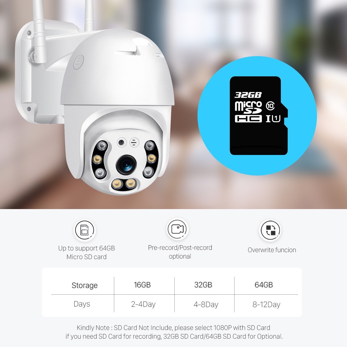 2024 New mini camera Remote Control Infrared Security Mini WiFi 4MP Camera Wireless 1080p Camera