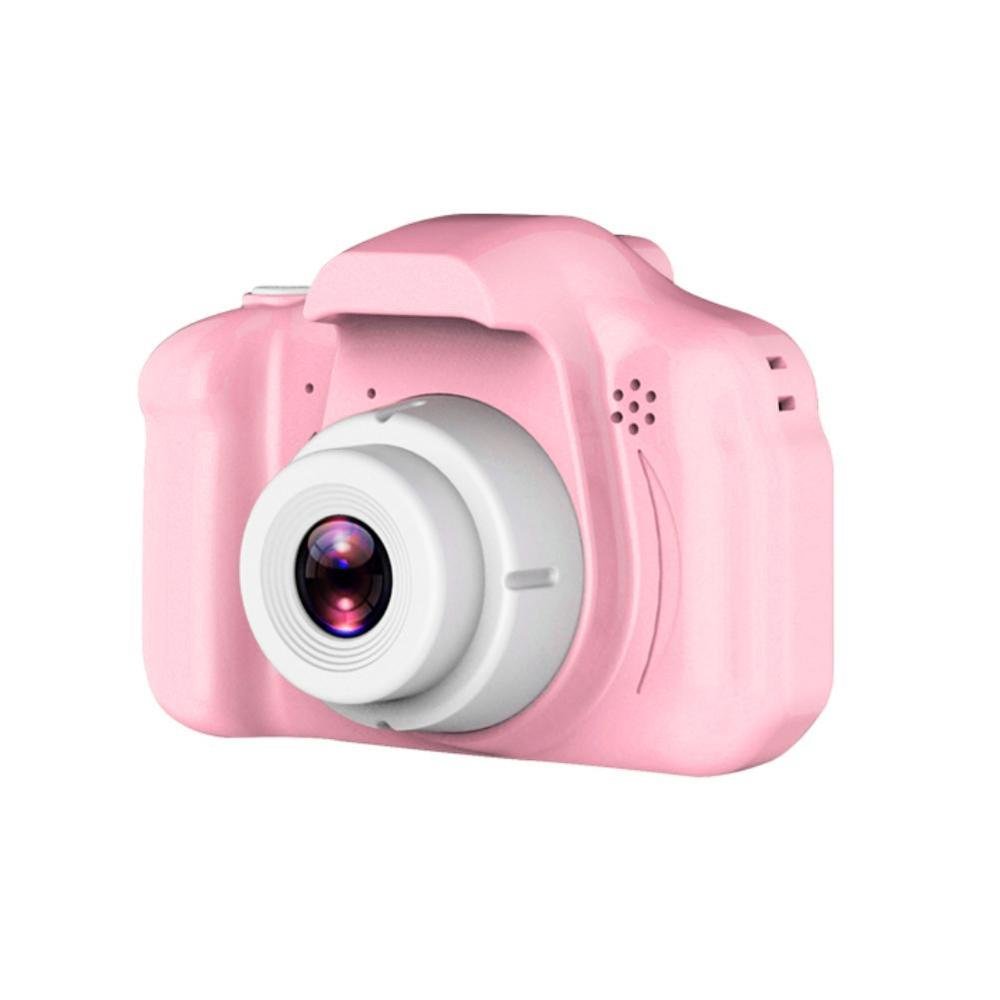 Mini Camera Photography 2 Inch HD Screen Chargeable Kids Digital Cartoon Toy Camera for Children Birthday Gift