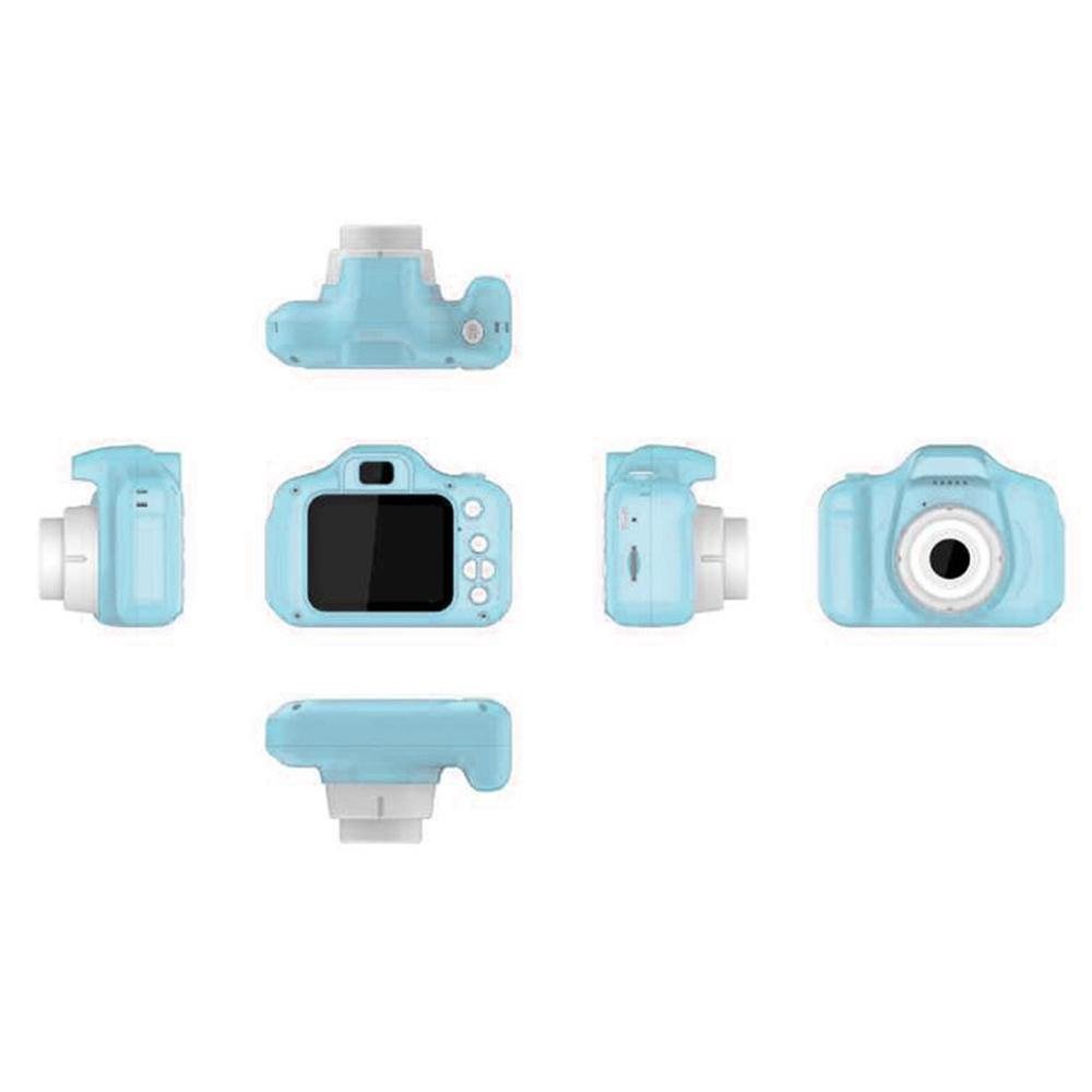 Mini Camera Photography 2 Inch HD Screen Chargeable Kids Digital Cartoon Toy Camera for Children Birthday Gift