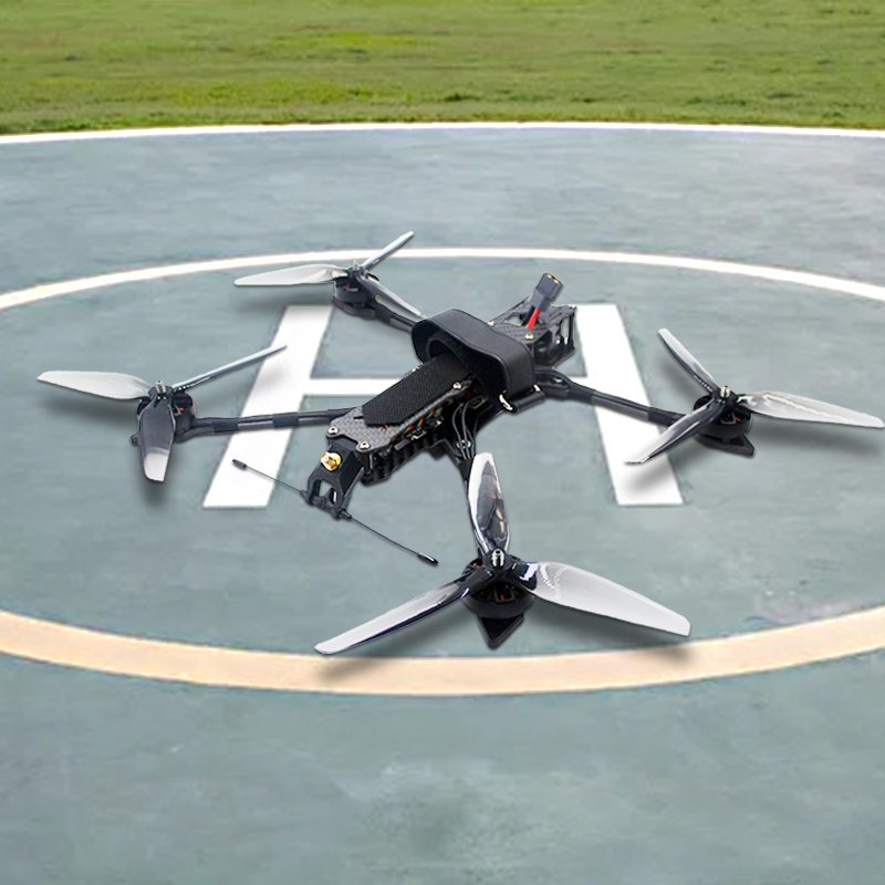 7Inches Elrs 915 Mpu 6000 100Kg Payload Drone Large Drones 10Inchs Drones For Sale