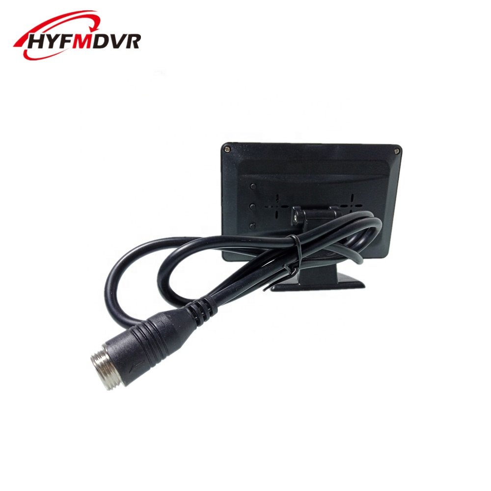 HYF 4.3 Inch Mini TFT Color LCD TV Monitor for Car School Bus Truck Van Taxi RV Trailer