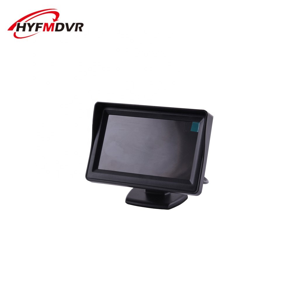 HYF 4.3 Inch Mini TFT Color LCD TV Monitor for Car School Bus Truck Van Taxi RV Trailer