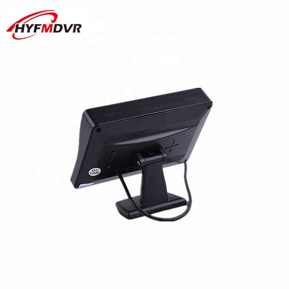 HYF 4.3 Inch Mini TFT Color LCD TV Monitor for Car School Bus Truck Van Taxi RV Trailer